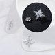 thumbnail image 5 of 120 Pairs Butterfly Clutch Tie Tacks Pin Back Replacement with 8mm Length 4mm Width Blank Pins for Craft Making (4mm, Silver), 5 of 5