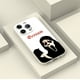 thumbnail image 4 of Proteja su iPhone con estilo: cubierta de teléfono plateada mate con estampado de dibujos animados de moda para iPhone 15 Pro Max 14 13 12 Pro 11, 4 of 4