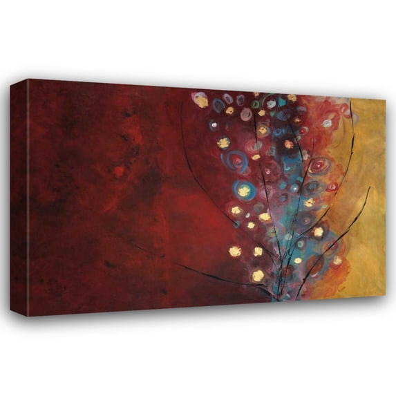 Natalia Morley Russell 40x28 Gallery Wrapped Canvas Wall Art Titled - The Silent Life of Trees I