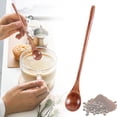 thumbnail image 2 of 1Pcs Small Wooden Coffee Spoons Long Handle Wooden Mixing Spoon, Mini Stirring Spoon Honey Spoons Tiny Mixing Spoon Wood Iced Tea Spoons Spoon for Mixing Coffee Tea Beverage, 2 of 8