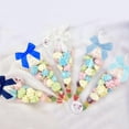 thumbnail image 5 of Vorkoi 50 Pcs Premade Ribbon Bows Twist Tie Bows Baby Shower Bows Satin Ribbon Bows Self Adhesive Satin Bows for Gift Wrapping for Crafts Baby Shower Birthday Party Wedding Decorations, 5 of 5