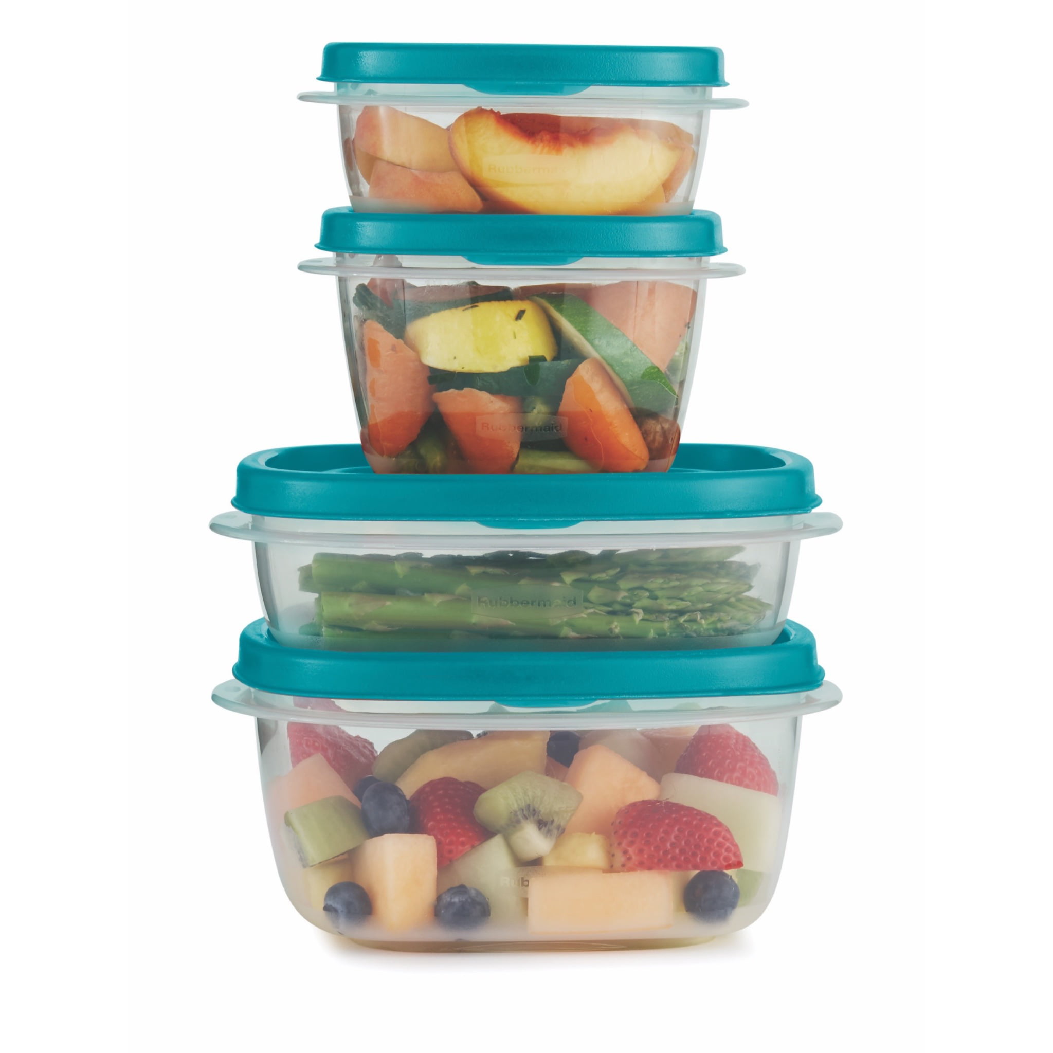Rubbermaid Easy Find Lid Square 1.5-Gallon Food Storage Container, 2-P –  SHANULKA Home Decor