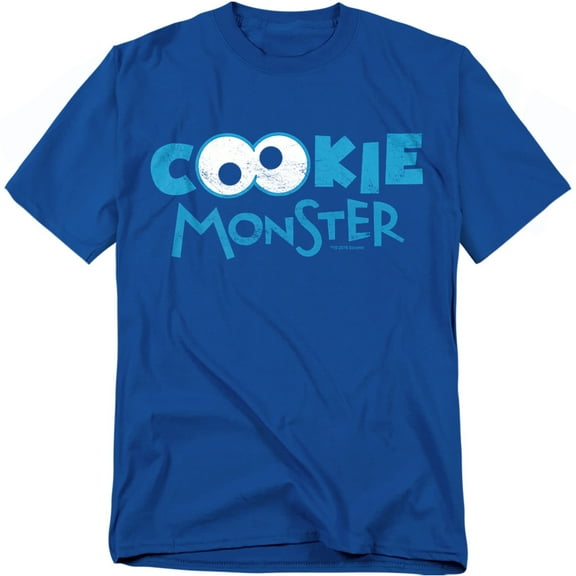 Sesame Street T-Shirt Cookie Eyes Unisex Graphic Tee For Men & Women
