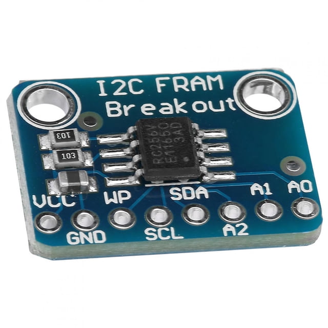 MB85RC256V I2C Non Volatile FRAM Breakout Memory 32KB I2C FRAM Breakout Board