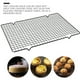 thumbnail image 5 of 40.5X25.5cm Rejilla de enfriamiento para hornear pasteles Parrilla de pan Antiadherente Red de barbacoa Soporte de secado de galletas Herramienta Herramientas y accesorios para hornear Negro 1# Bearachild HA000256-01B, 5 of 6