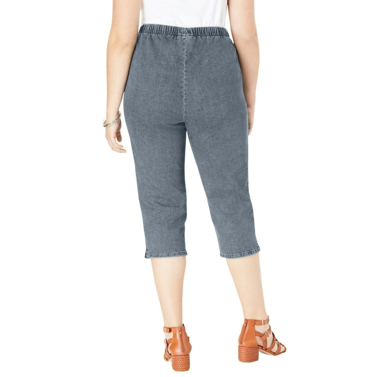 Lee Women's Plus Size Capri Jean 