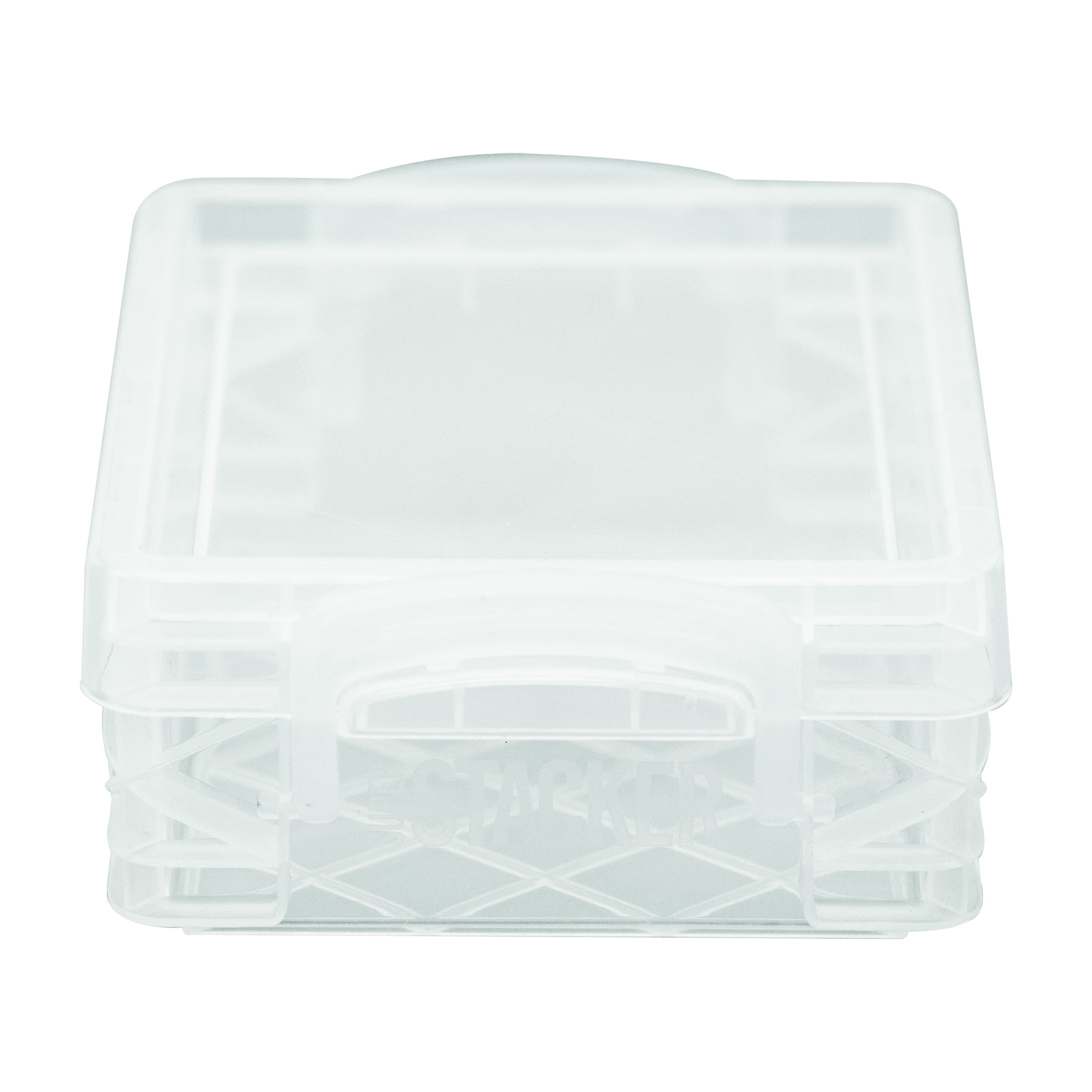 Super Stacker® Plastic Crayon Box, Clear