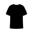 thumbnail image 4 of XIMIN Toddler Baby Boys T-Shirts Kids Short Sleeve Crewneck Solid Loose Fit Basic Tees Casual Tops Summer Beach Vacation Tops Tees (9-10 Years, Black), 4 of 7