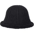 thumbnail image 5 of CoCopeaunts Bucket Hat for Women Sweet Solid Color Knit Hats Lambs Wool Brim Winter Warm Pot Hat Travel Photography Bucket Cap, 5 of 8