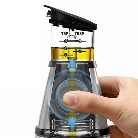 

Measuring Glass Oil Pot Seasoning Bottle Durable High and Low Temperature Resistance Bottle for Baking and Outdoor Grilling