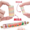 thumbnail image 4 of Mega Smarties Candy Rolls Round Disc Fruity Flavored Sweet Tangy Taste Hard Treat Tablet Shaped Delicacies Dessert Classic Nostalgic Retro Snack Jumbo Giant Size Party Goodie Confectioneries Pack of 2, 4 of 7