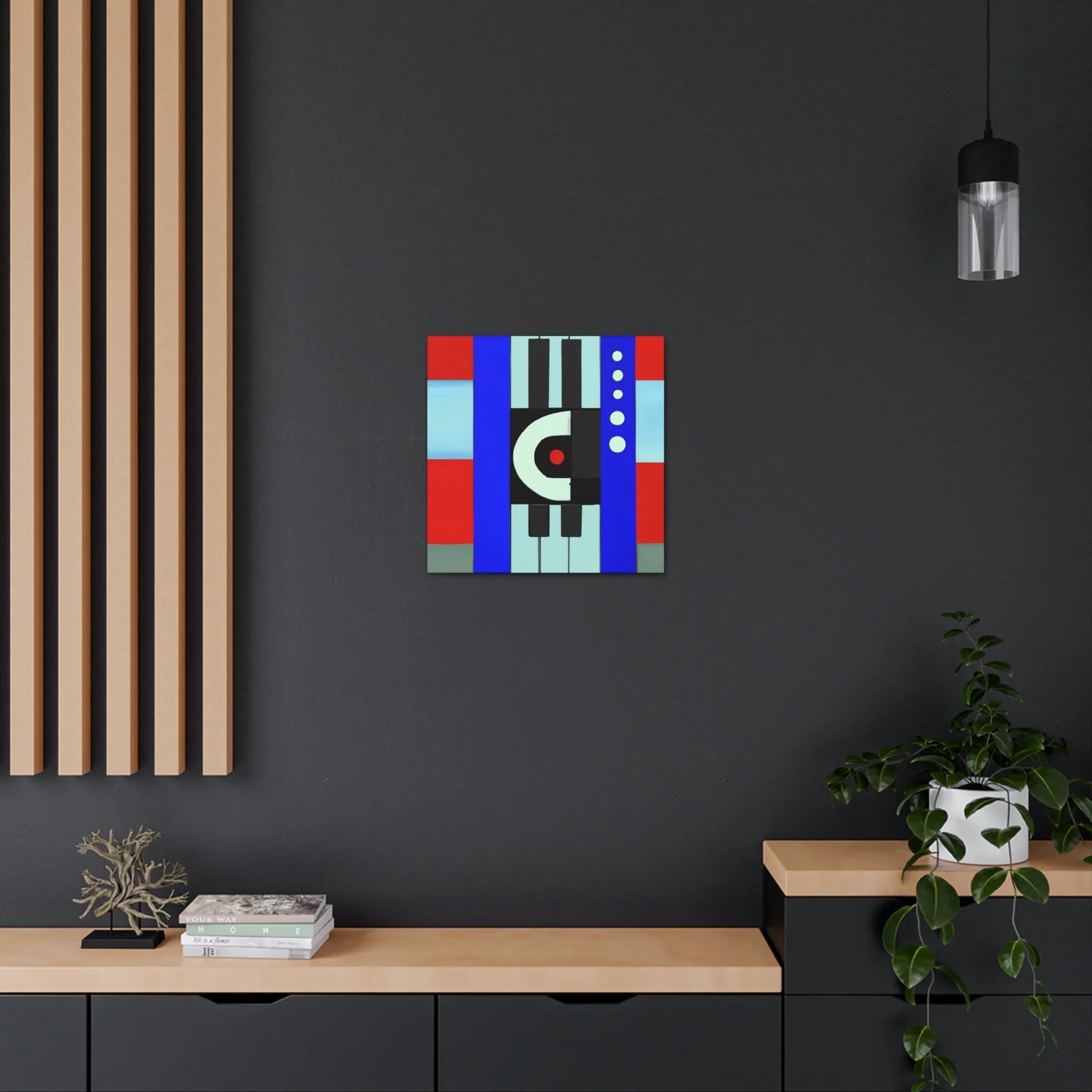 Harmonica Simplicity Sythesized - Canvas