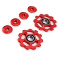 thumbnail image 5 of 2pcs/Set 11T Ultralight MTB Aluminum Alloy Bike Bearing Jockey Wheel Rear Derailleur Pulleys Outdoor Bicycle Parts, 5 of 5