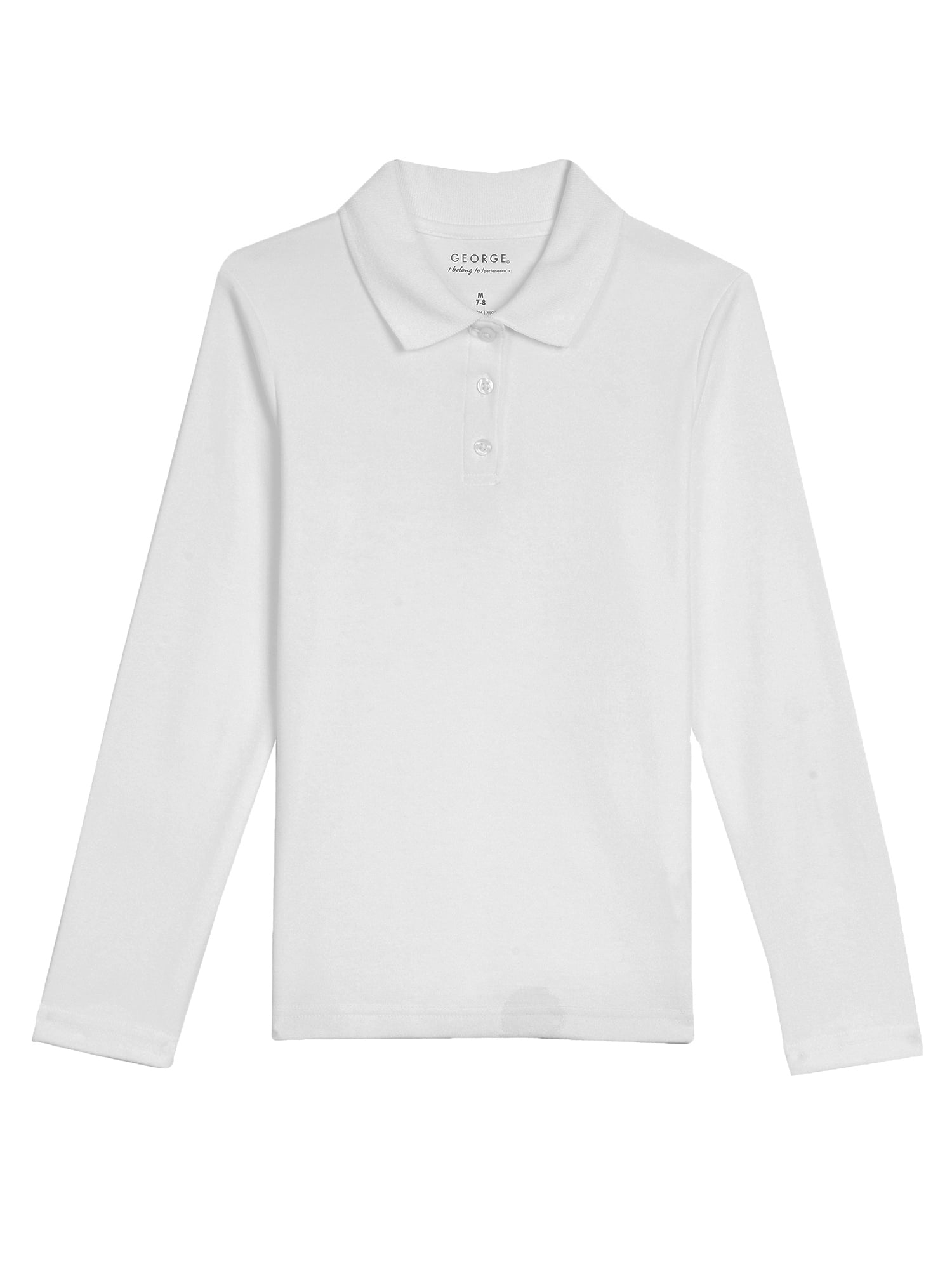 school uniform polo shirts long sleeve