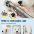 thumbnail image 5 of 2 in 1 Pet Cat & Dog Grooming Kit - Quiet Cordless Dog Clippers & Paw Trimmer for Grooming Pet Hair, 5 of 6
