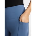 thumbnail image 4 of Avia Women's and Women's Plus SoftSculpt High Rise Capri Leggings with Pockets, Sizes XS-4X, 4 of 6