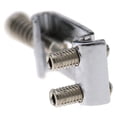 thumbnail image 2 of 18X Replacement Chrome Tremolo Bridge Saddles for Fender Electric Guitar, 2 of 6