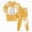 Yellow, variant on NOLDARES Kids Pajamas For Boys Skeleton Glow-in-The-Dark Cotton Toddler Halloween Outfit Boys and girls(Black,7Y)