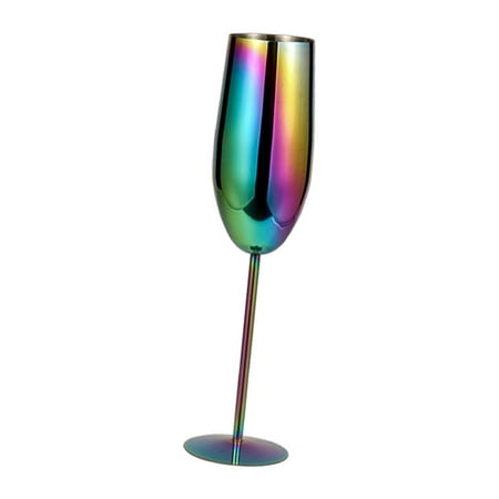 

Shatter Goblet Champagne Cup 300ml Stainless Steel Glass Metal Copper Drinkware for Champagne Formal Bar Cocktail Daily