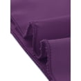 thumbnail image 5 of INSPIRE CHIC Women's Long Satin Nightgowns V Neck Soft Chemise Pajama Dress Lounge Nightdress XL Deep Purple, 5 of 6