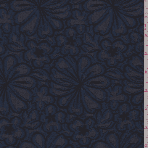 flocked chiffon fabric