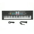 thumbnail image 1 of Teclado eléctrico portátil Jadeshay Mini Piano eléctrico de 61 teclas Negro, 1 of 8
