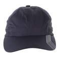 thumbnail image 1 of 1 gorro de malla ajustable con visera para exteriores, de secado rápido, para hombre y mujer (azul oscuro), 1 of 6