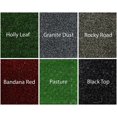 2'x7' Black Top Indoor/Outdoor BargainTurf Area Rugs. Great for