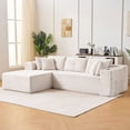 thumbnail image 5 of VNT Cloud Couch Sectional with Ergonomic Support for Living Room, Apartment, Office, No Assembly Required, Gray, 5 of 10