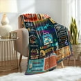 thumbnail image 3 of Music Blanket for Men Women Music Throw Blanket Music Studio Decor Music Lover Gifts for Kids Adults 50"X 40", 3 of 6