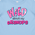thumbnail image 4 of Inktastic Wild About Grandpa Girls Baby T-Shirt, 4 of 5