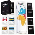 thumbnail image 3 of The World Game - Geography Card Game - Educational Games for Kids, Family and Adults - Cool Learning Gift Idea for Teenage Boys & Girls 8-12 with Map, 3 of 6