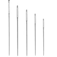 60Pcs LargeEye Stitching Thick Needles, 5 Sizes Stainless Steel Sewing