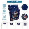 thumbnail image 6 of Independence Day Truck Table Runner 72 Inches, Blue Star Firework 4th of July Bed Runner Dresser Scarves Tabletop for Indoor Outdoor Parties/Ceremony/Banquet, 14" x 72", 6 of 9
