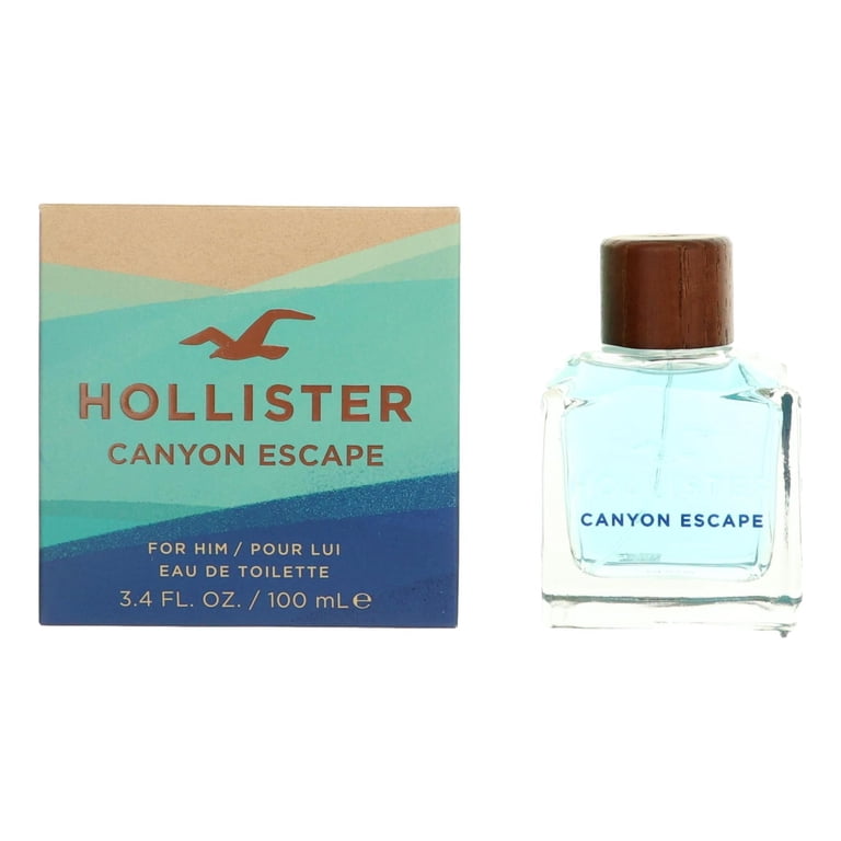 Hollister, Eau de Toilette Spray, 3.4 oz, Woody Spicy Fragrance