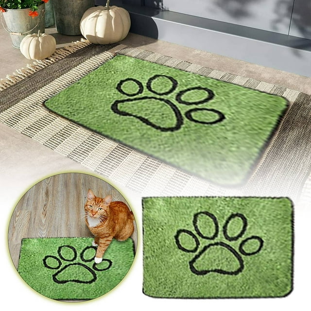 Washable Pee Pads For Dogs Super Absorbent Reusable Puppy Pads With Green Long Wool For Floor Couch Bed And Crate Throw Blanket for Couch Fall Color Throws for Couch Heavy Throw Blankets Outdoor Fall