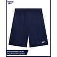 thumbnail image 4 of Shorts de básquet para niño Reebok talla 8 azul marino, livianos, 4 of 7