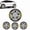Yellow, variant on 4PCS 3D Tire Lettering Stickers, Waterproof Universal Wheel Sidewall Decals, Sport Lettering Wheel hub Stickers Decorative Stickers, Raised for SUV Sedan Truck Personality Décor