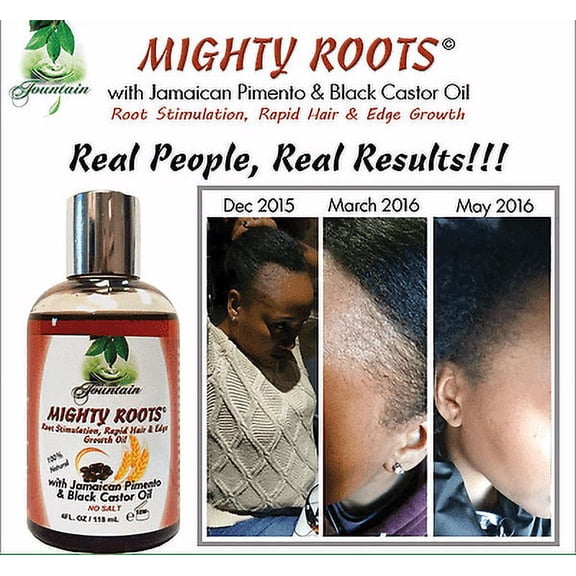 Buy Jamaican Black Castor & Pimento Mighty Roots Edge Growth Oil/Satin Cap 4oz