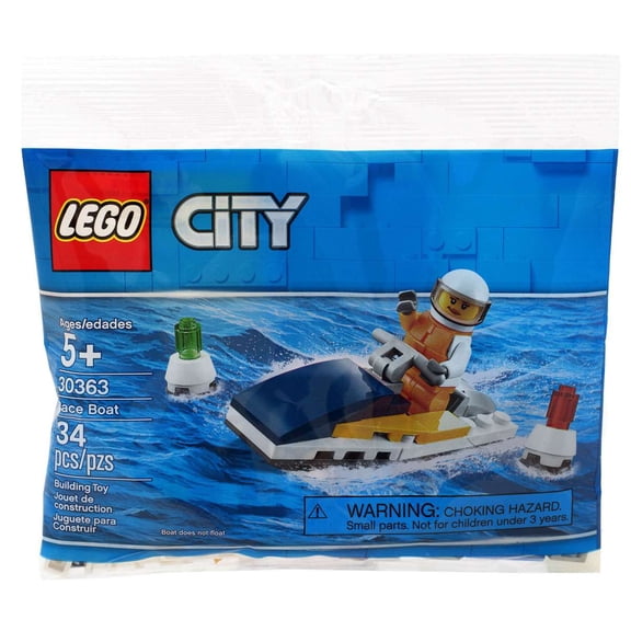 Pre-Owned LEGO 30363 City Race Boat/Jet Ski Polybag Set
