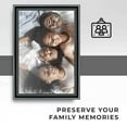 thumbnail image 2 of 21x36 Frame Black Real Wood Picture Frame Width 1.25 inches | Interior Frame Depth 0.5 inches |, 2 of 8