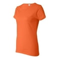 thumbnail image 3 of Heavy Cotton Womenâ€™s T-Shirt, M, Orange, 3 of 4