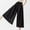 Black, variant on Juslio Sweatpants Women Casual Fashion Solid High Waist Wide-leg Pants