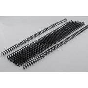 INTBUYING 100pcs Plastic Spiral Coil Supply for Binder Machine (3/8inch)