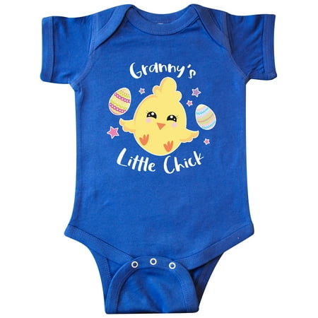 

Inktastic Happy Easter Granny s Little Chick Gift Baby Girl Bodysuit
