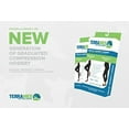 thumbnail image 4 of Terramed Advanced Graduated Compression Leggings Women - 20-30 mmHg Footless Microfiber Leggings Tights (Black, Small), 4 of 4