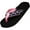Drink Rose, variant on Norty Women's Flip-Flop Sandal, Low Heel Platform Sandal