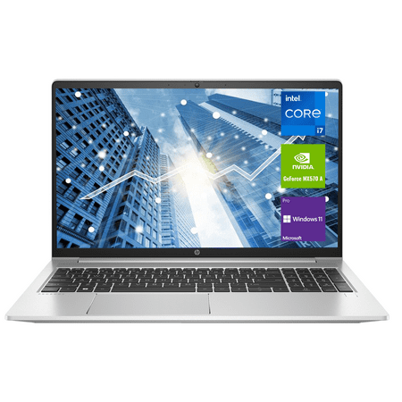 HP ProBook 450 G9 Business Laptop, 15.6” FHD Display, 12th Gen Intel Core i7-1255U, NVIDIA GeForce MX570A, 64GB RAM, 2TB SSD, FP Reader, HDMI, RJ45, Wi-Fi 6, Windows 11 Pro