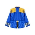 thumbnail image 4 of Yeahdor Girls Boys 60s British Sergeant Pepper Rock Band Pop-Star Jacket Tassels Long Sleeve Musician Shirt Royal Blue 12, 4 of 7