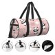 thumbnail image 3 of Fotbe Panda Bolsa Deportiva de Lona Plegable con Estampado, Bolsa de Gimnasio con Bolsillo Seco/Húmedo, Bolsa de Viaje Ultraligera de Gran Capacidad, 3 of 6